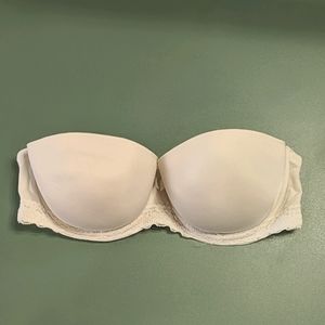 Off white padded bra by La Senza